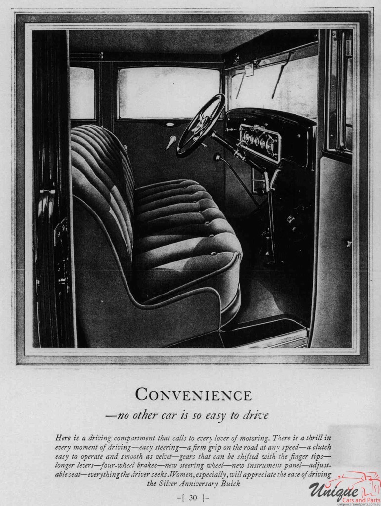 1929 Buick Silver Anniversary Brochure Page 13